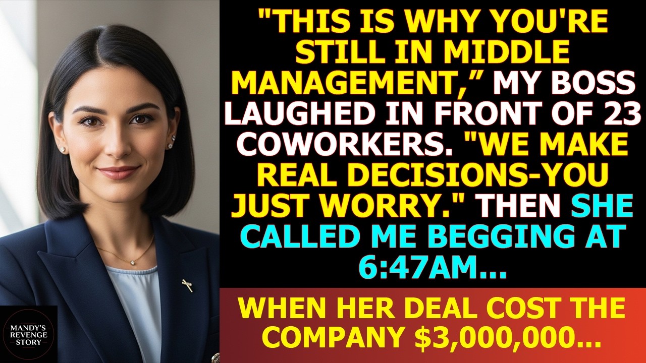 My Manager Laughed at My Risk Aversion Strategy—3 Days Later, Her She Was Blowing Up My Phone