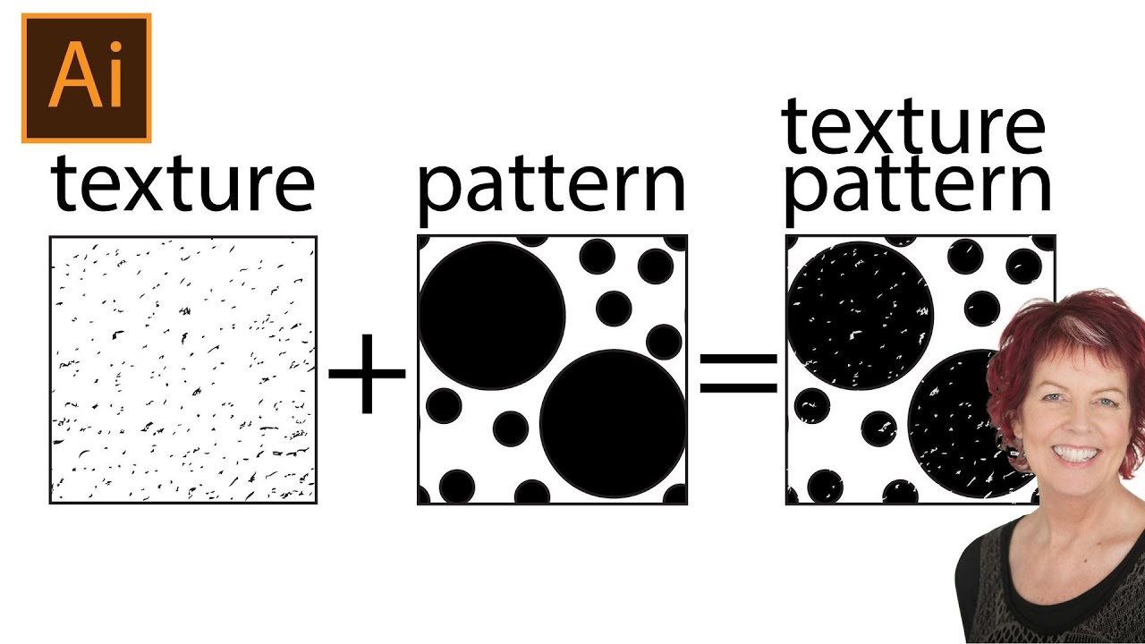 Illustrator  - Textured Pattern - Create a Pattern Swatch with Texture