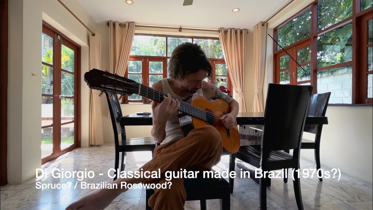 Di Giorgio - classical guitar Demo (My Guitars #13)