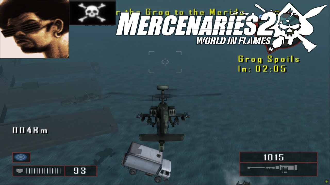 Mercenaries 2: World in Flames (PS2) Side Mission: Grog Me!