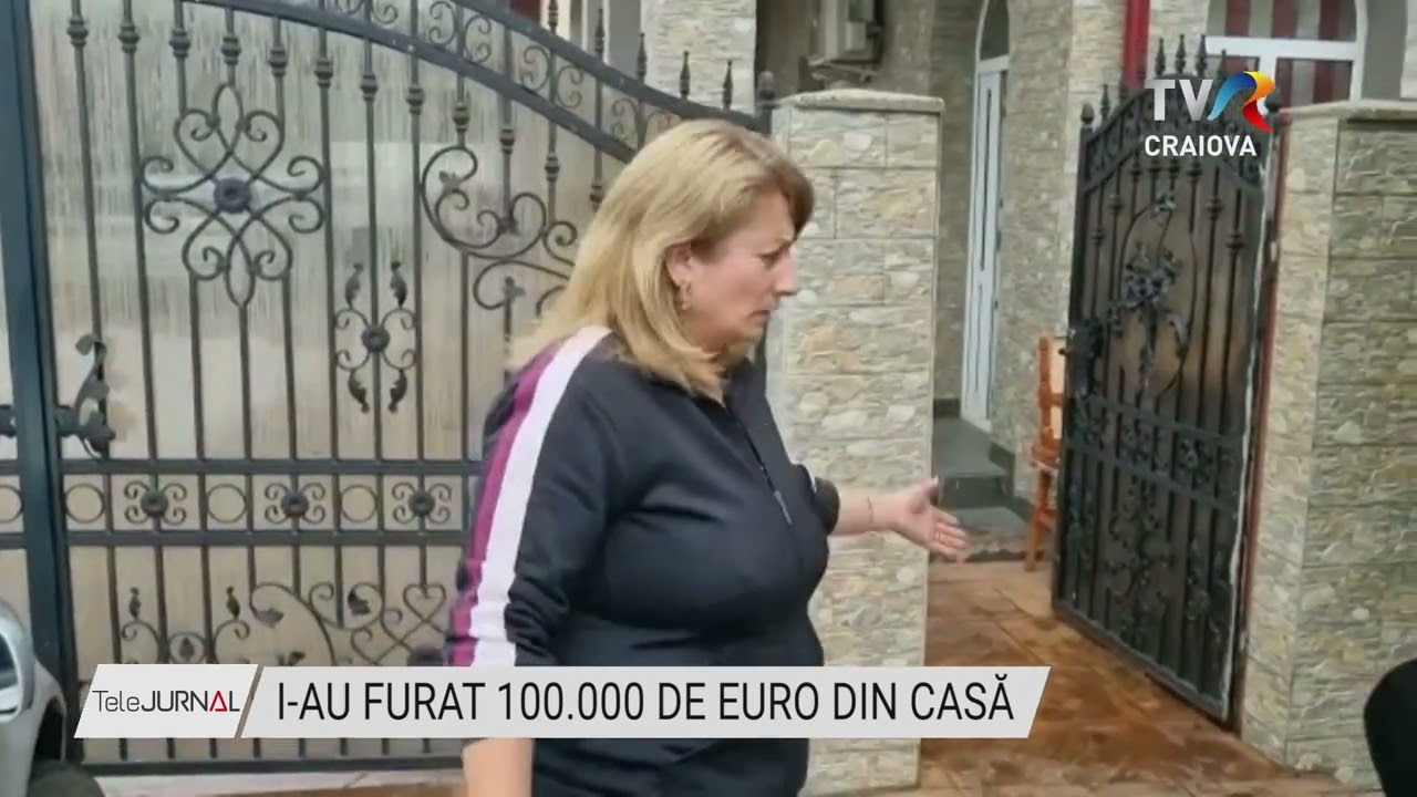 I-AU FURAT 100.000 DE EURO DIN CASĂ