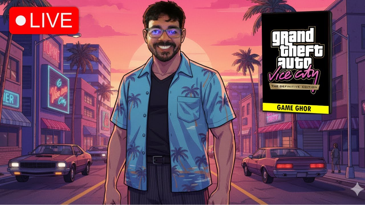 🔴GTA VICE CITY DEFINITIVE EDITION AO VIVO PRIMEIRA VEZ JOGANDO