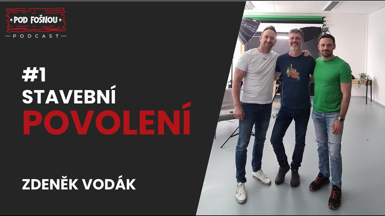#1 Zdeněk Vodák: Stavební povolení | Pod Fošnou by @Mudicon_stavebnifirma