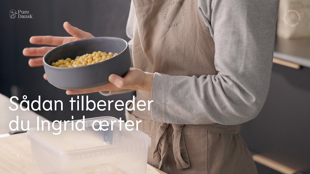 S&aring;dan tilbereder du Ingrid &aelig;rter