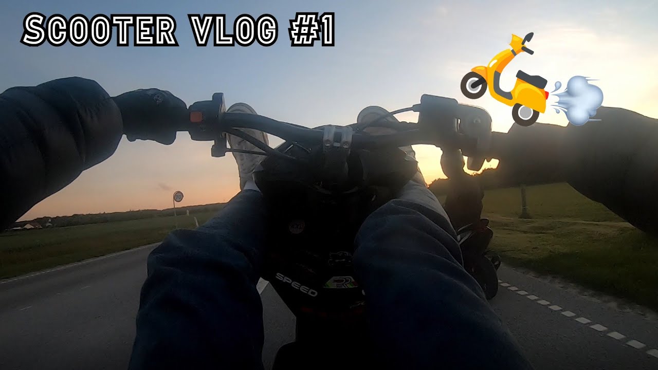 scooter vlog #1 baghjul og brander