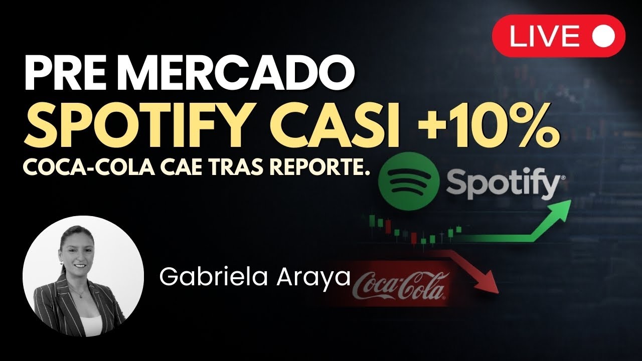 Apertura del Mercado EN VIVO 10.02.26 🔴 Spotify Sube Stocks Premarket en Español | Pre Mercado