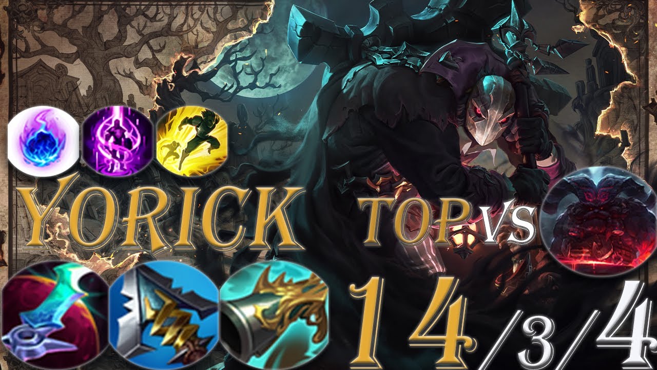 Yorick Top Vs Ornn. Lethality Yorick. To Much To Handle For Enemy Team.