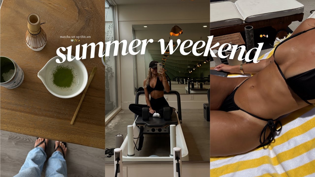 weekend in my life living at the beach 🌊🐚