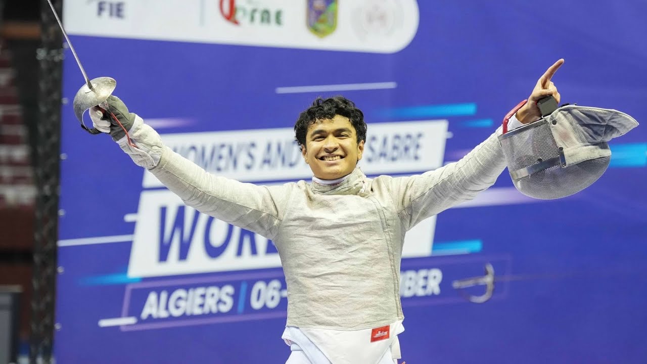 FINAL 2025 Algiers World Cup |Colin Heathcock v Fares Ferjani | Men’s Sabre Fencing