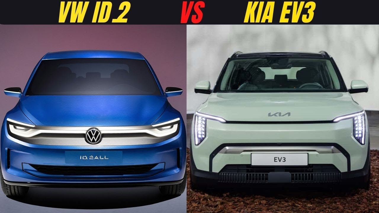 VW ID.2 z 2026 r. kontra Kia EV3 &ndash; por&oacute;wnanie niedrogich samochod&oacute;w elektrycznych!