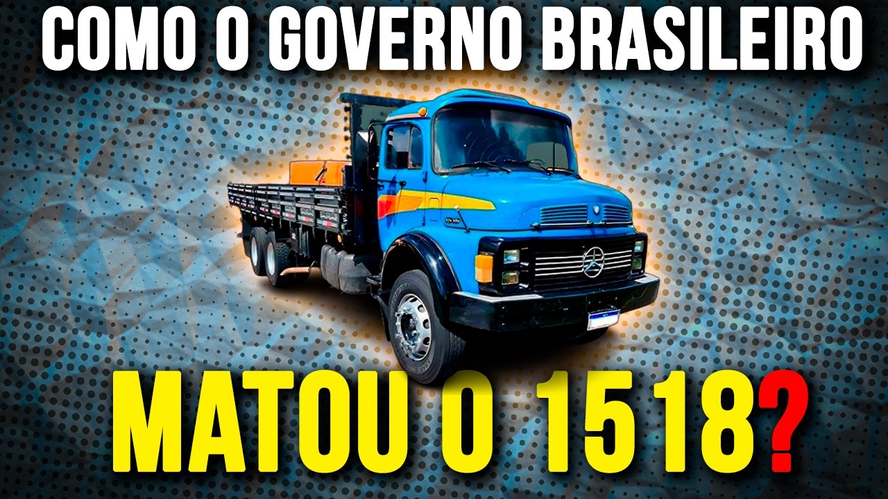 O que ACONTECEU com MERCEDES BENZ 1518? (O REAL Motivo por trás desse 