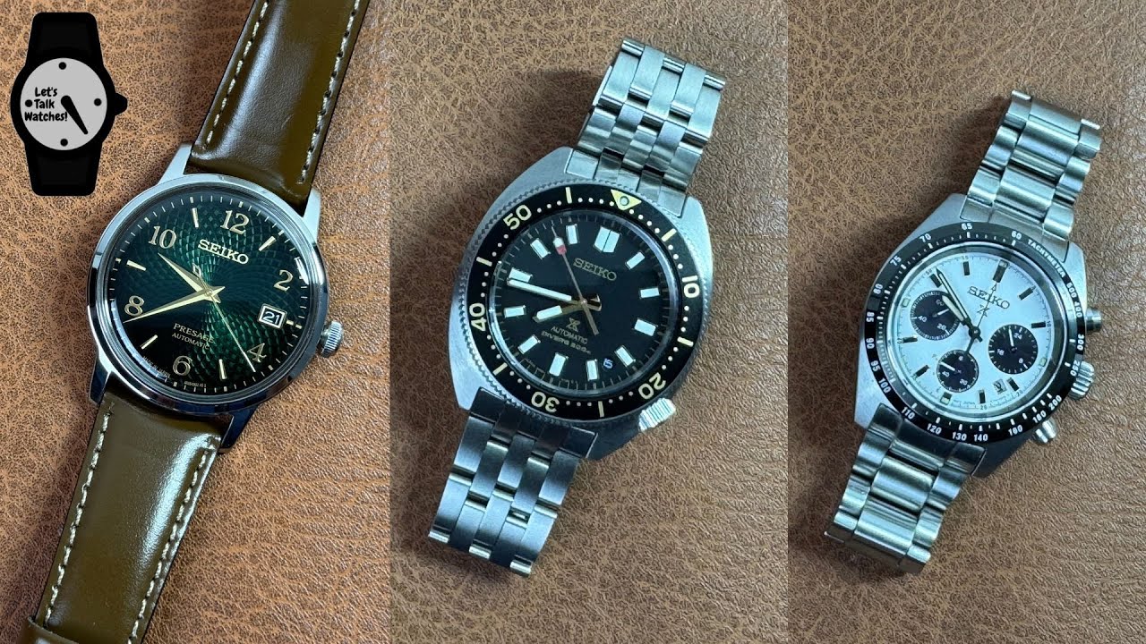 Building A Versatile Three Watch Collection With One Brand- Seiko