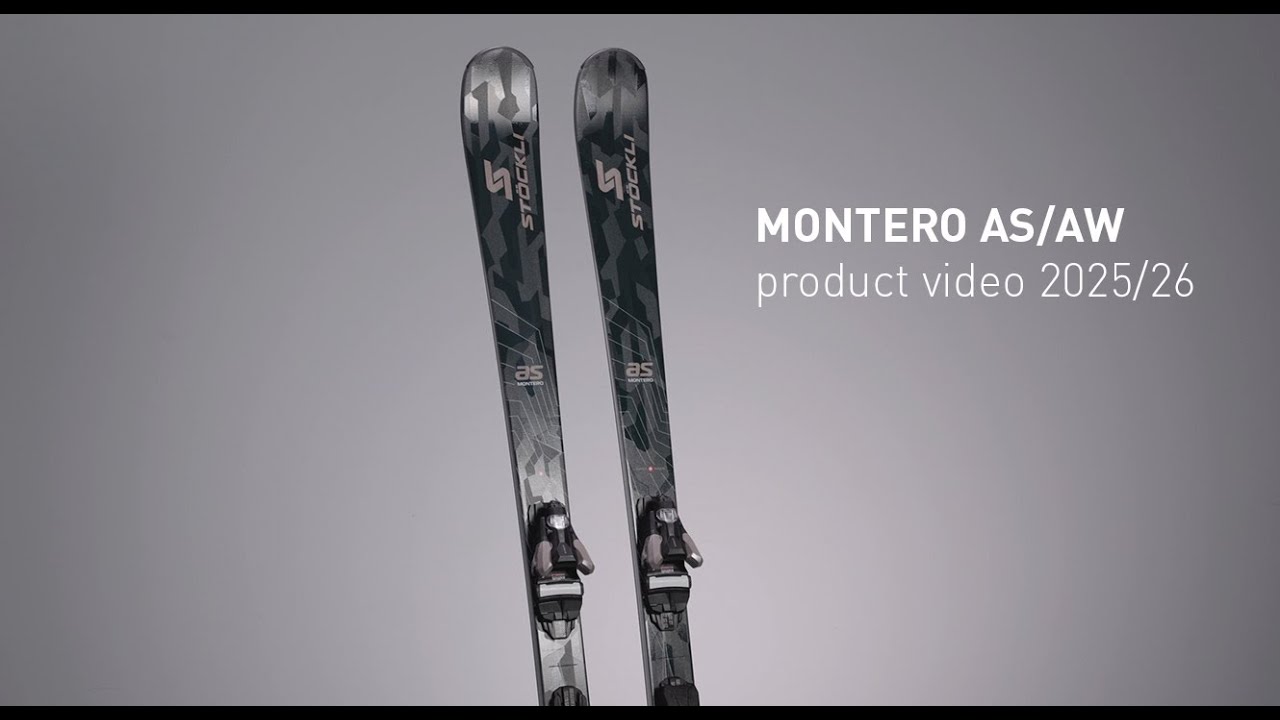 Stöckli Montero AS and Montero AW 2025/26 – ski product video