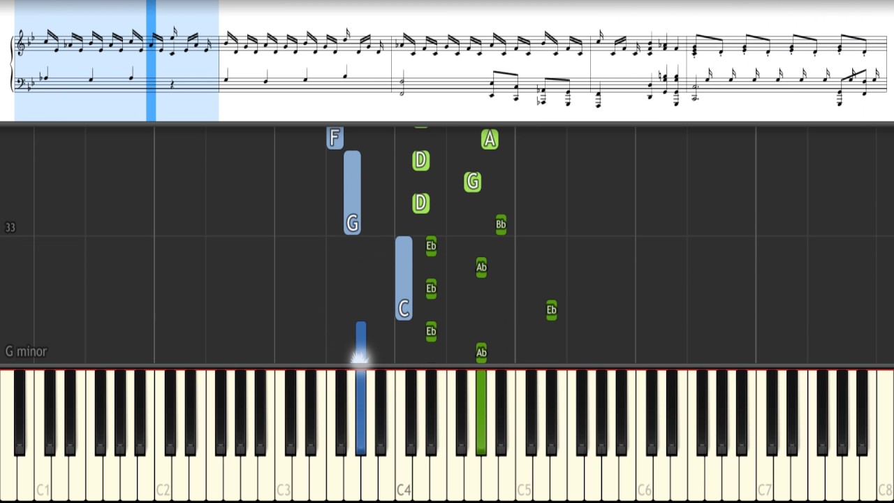 Beauty and The Beast (Prologue) - Alan Menken (Piano Tutorial)
