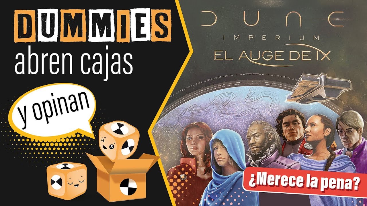 Dune Imperium: EL AUGE DE IX. 🔥🔥EXPANSION🔥🔥 | Unboxing | RESEÑA | Juego de Mesa | ¿MERECE LA PENA?