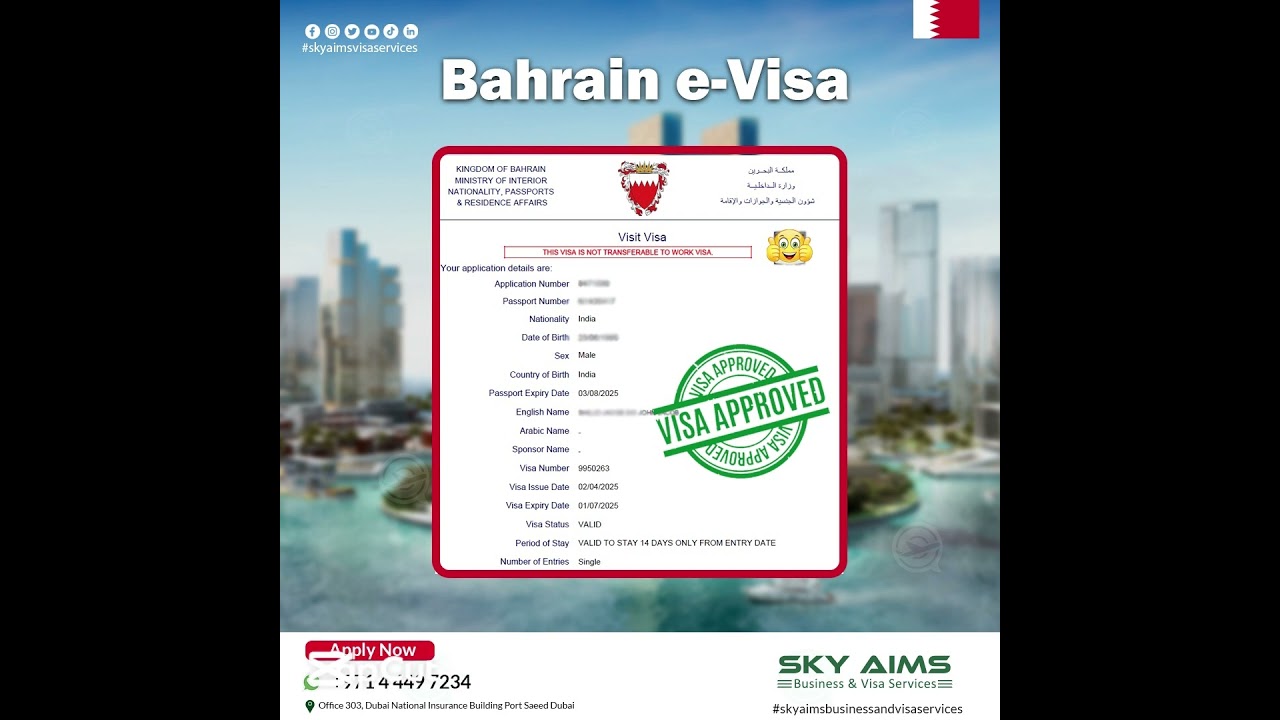 BAHRAIN VISA