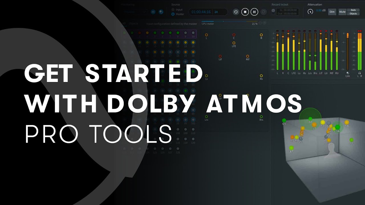 Preparing for Dolby Atmos Mixing in Pro Tools