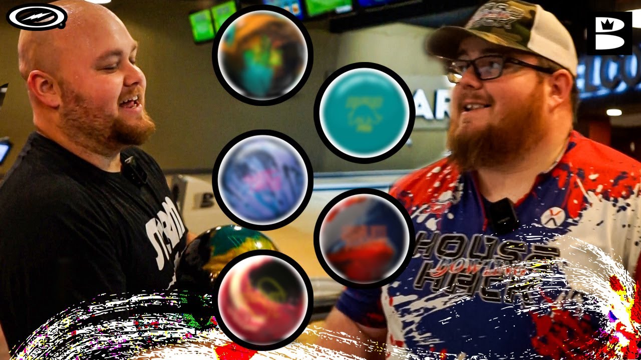 WE PICKED EACH OTHERS BOWLING BALLS!