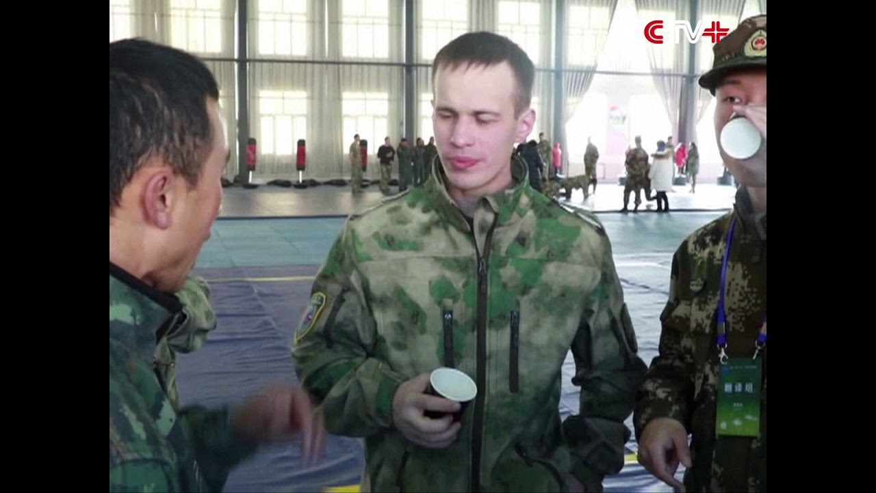 Chinese, Russian Armed Police Build Friendship During Anti-terrorism Drill