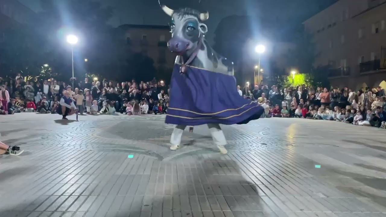 VAQUETA del CARNAVAL de SOLSONA - Trobada de Bestiari de l'&Ograve;liba de Nav&agrave;s 2025