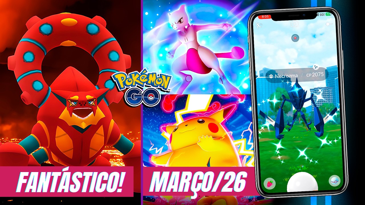 VAI MUDAR TUDO! Volcanion e Mewtwo GRÁTIS! NOVA Temporada Chega com TUDO no Pokémon GO!