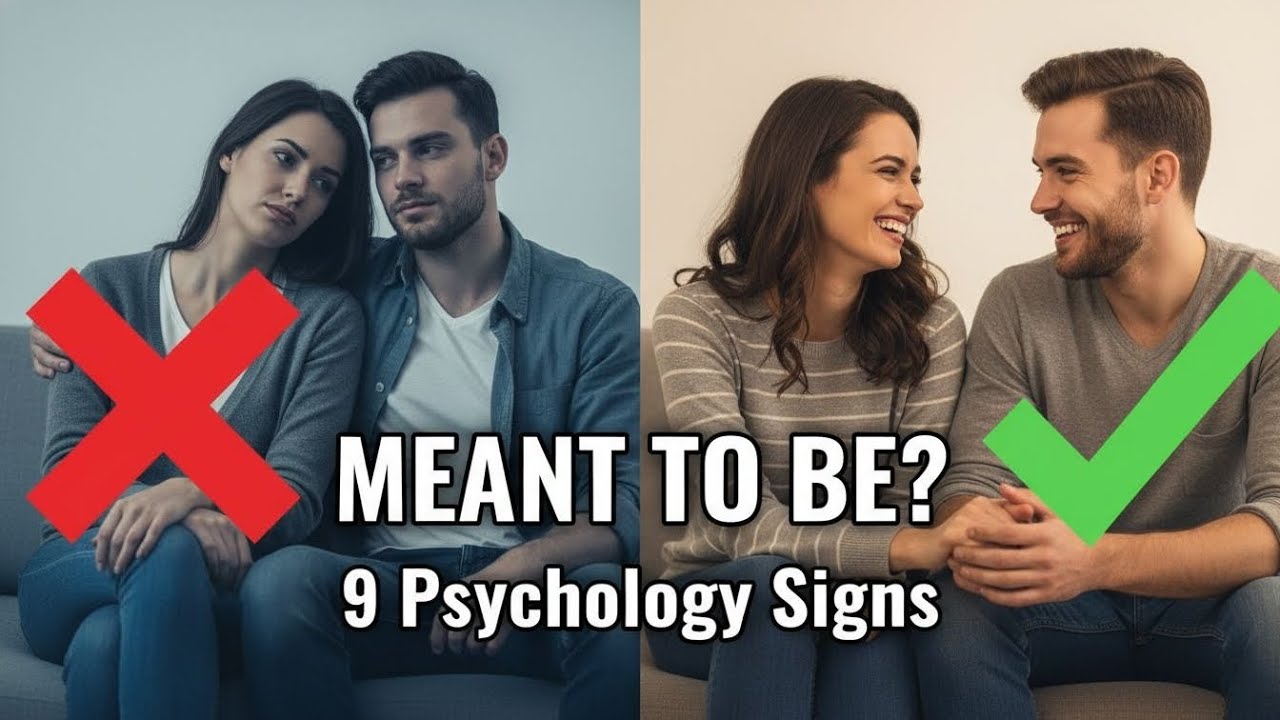 9 признаков того, что вам действительно суждено быть вместе (факты психологии)