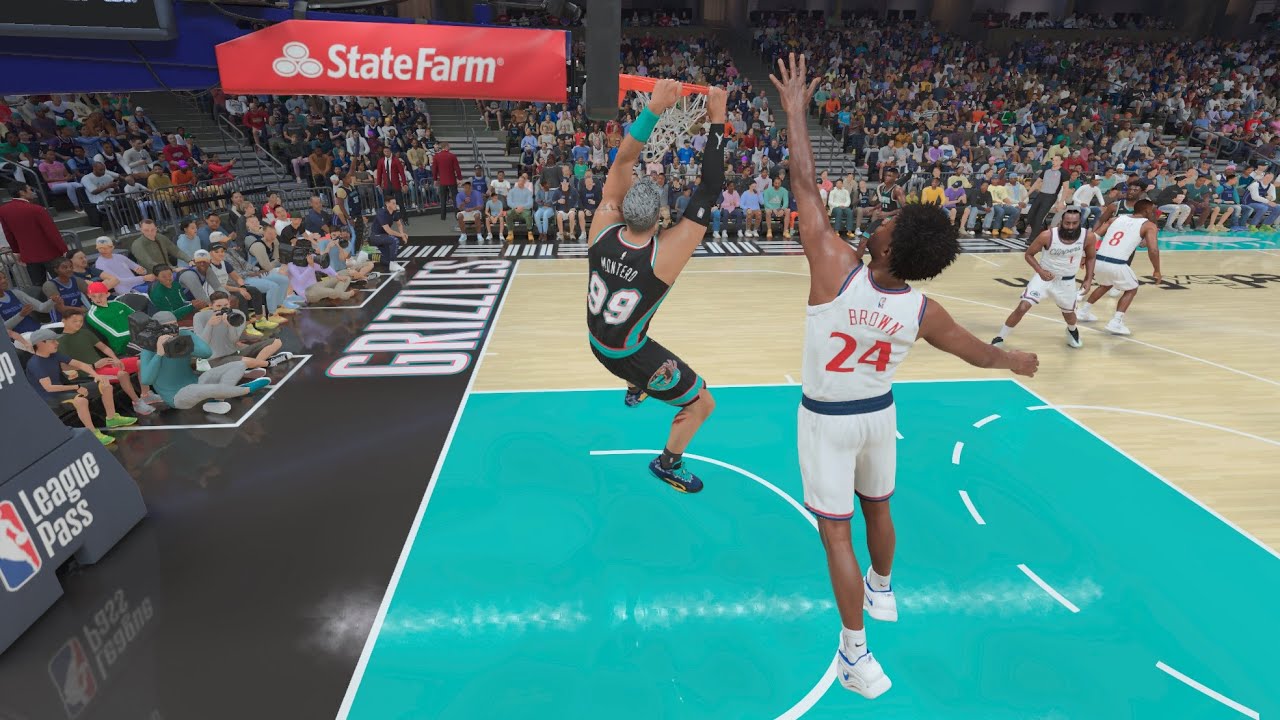 NBA2K26 Mi carrera AP 1ª Temporada - Season game versus LA Clippers 