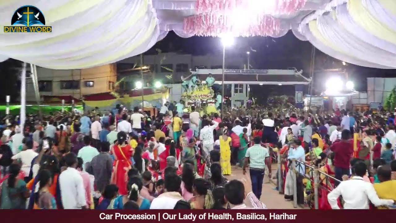 Car Procession | Our Lady of Health, Basilica, Harihar