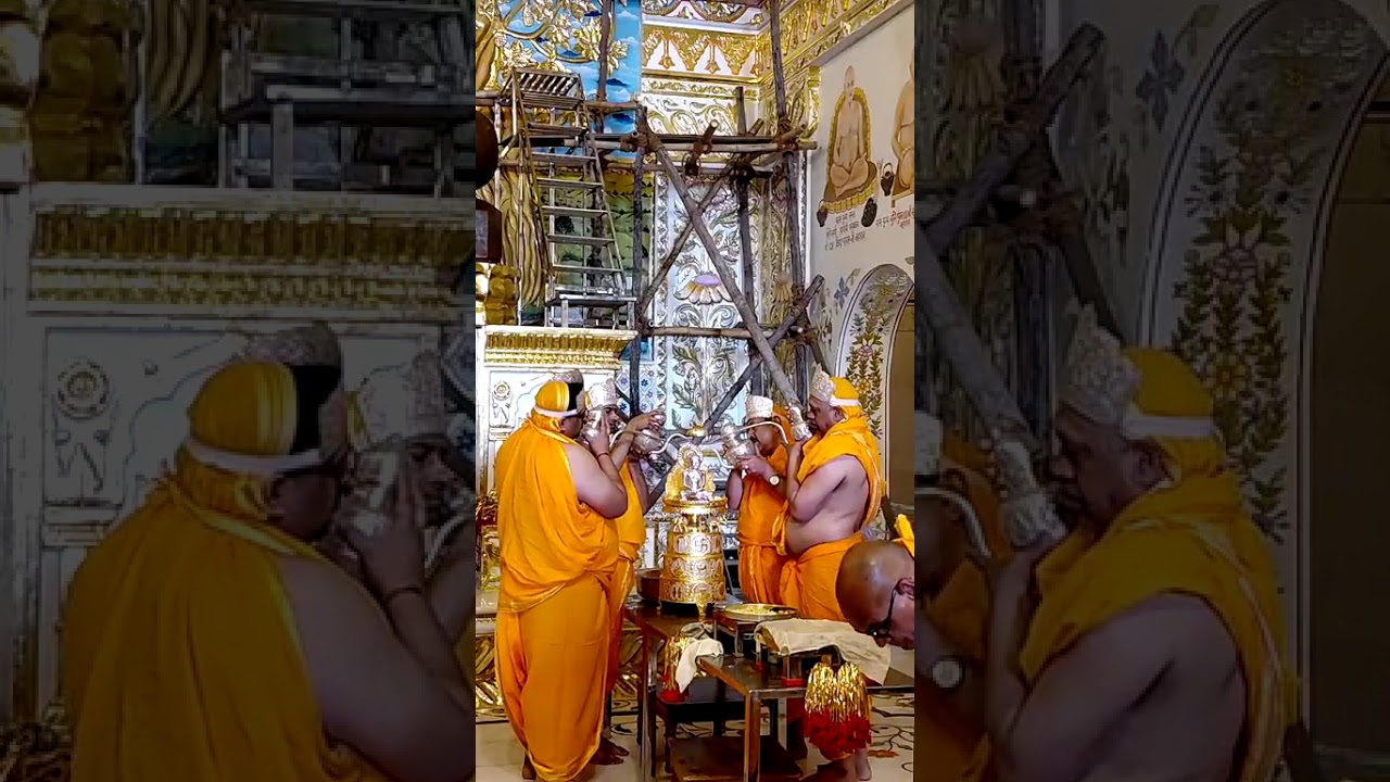 24-2- 2026श्री दिगंबर जैन मंदिर श्री तीर्थ क्षेत्र गोलाकोट से आजकी शांतिधारा और अभिषेक 