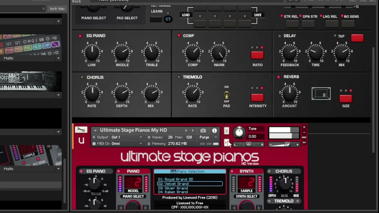 Granstage piano suite VS Ultimate stage pianos