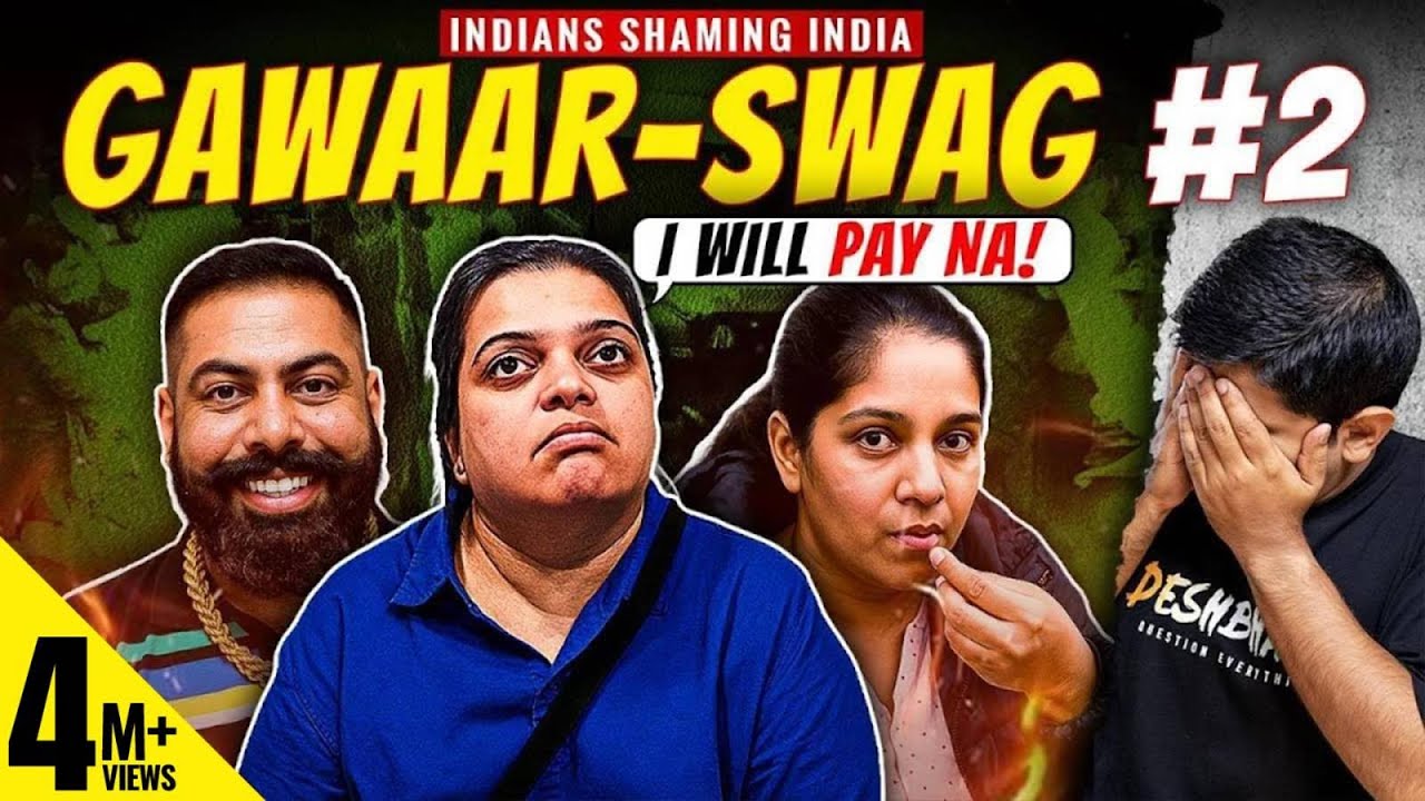 From Arrests To Creating Ruckus | Gawaar-Swag Killing India's Image Abroad | Pt. 2 | Akash Banerjee