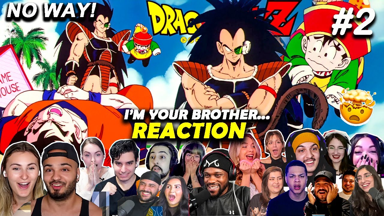 MEETING OF BROTHERS!🤯Goku's Origin |They Can't Believe This REACTION MASHUP Dragon Ball Z Episode 2🐲