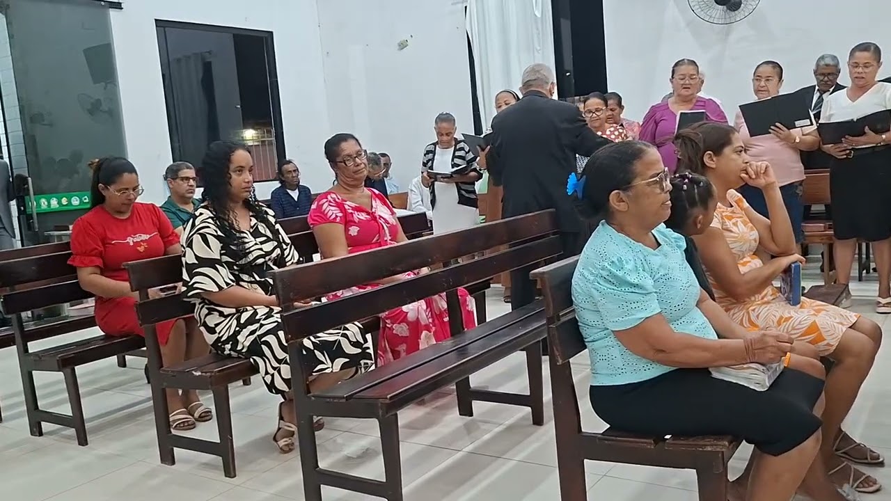 Coral, canta na santa ceia, em ieadalpe-mubaba