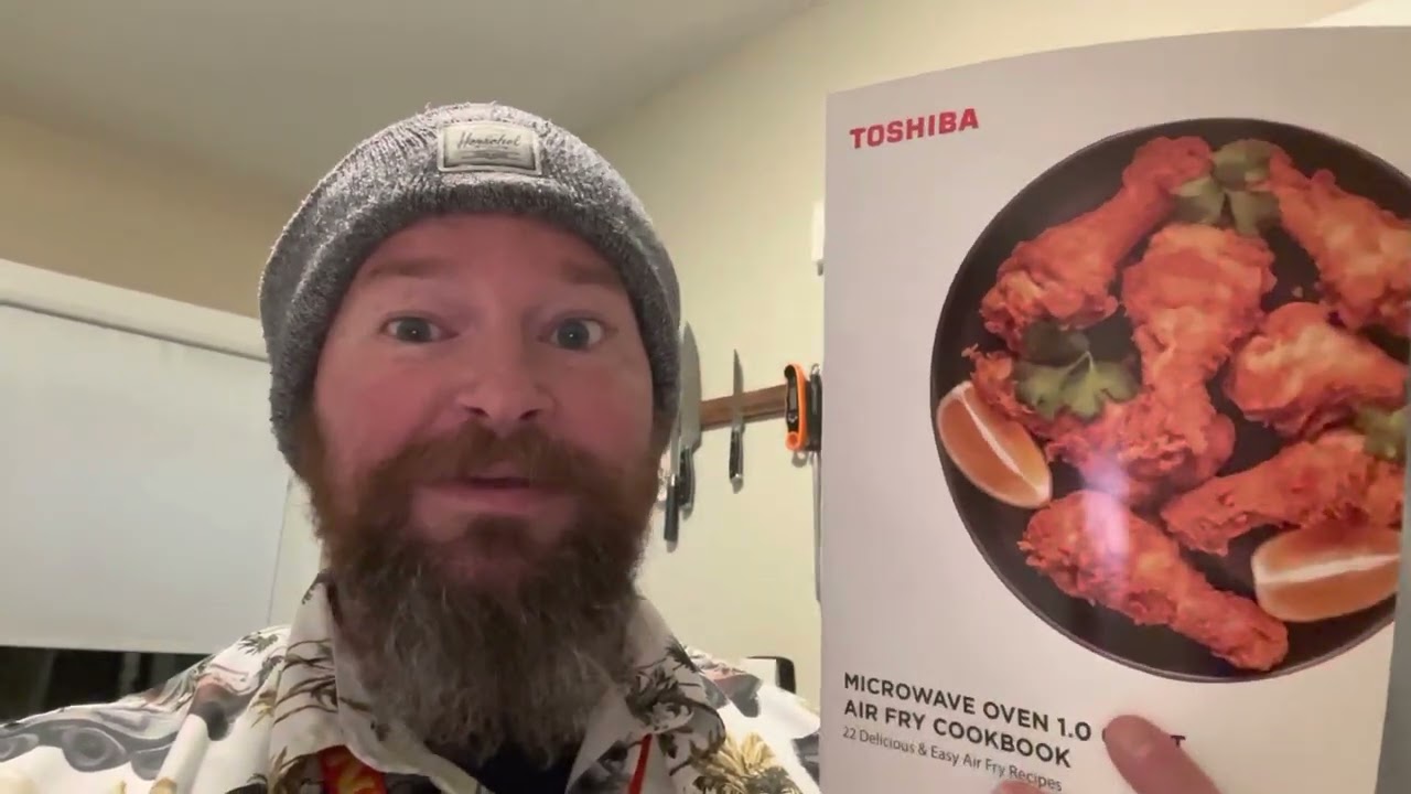Toshiba ML2-EC10SA(BS) air fry BBQ chicken wing test