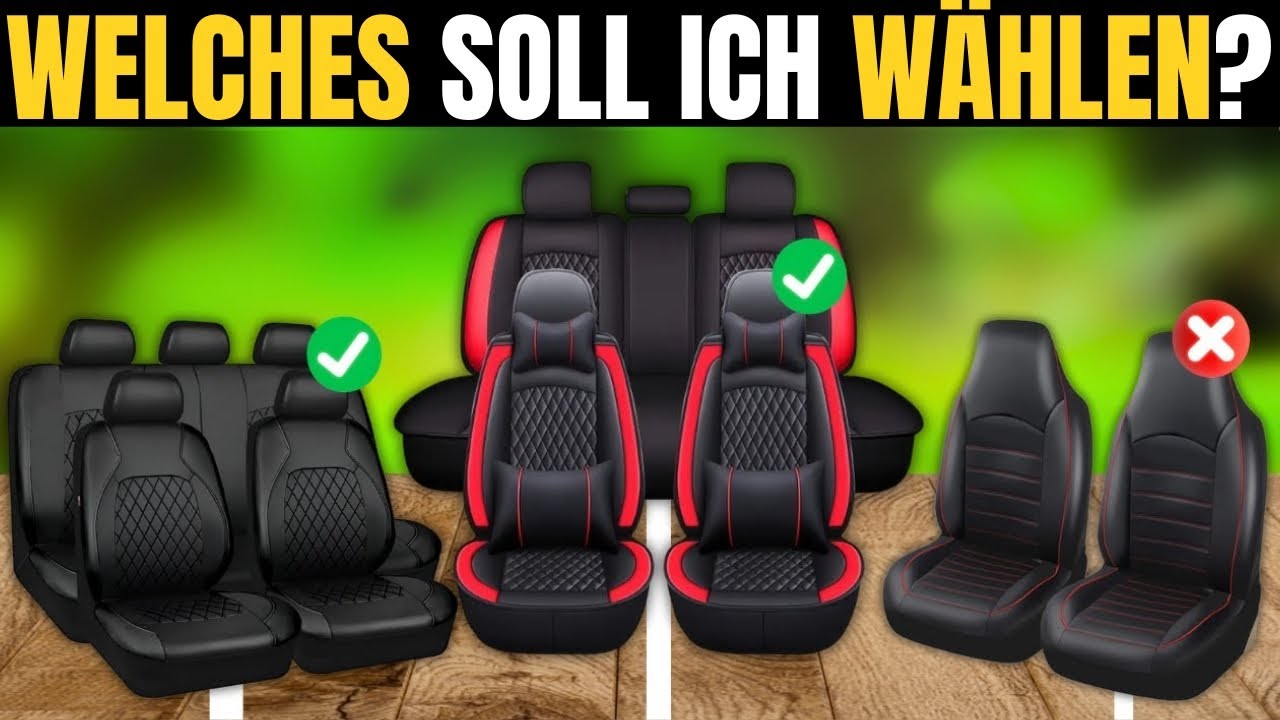 Die besten Sitzbezüge für Autos 2026 [KAUF NICHT DEN FALSCHEN]