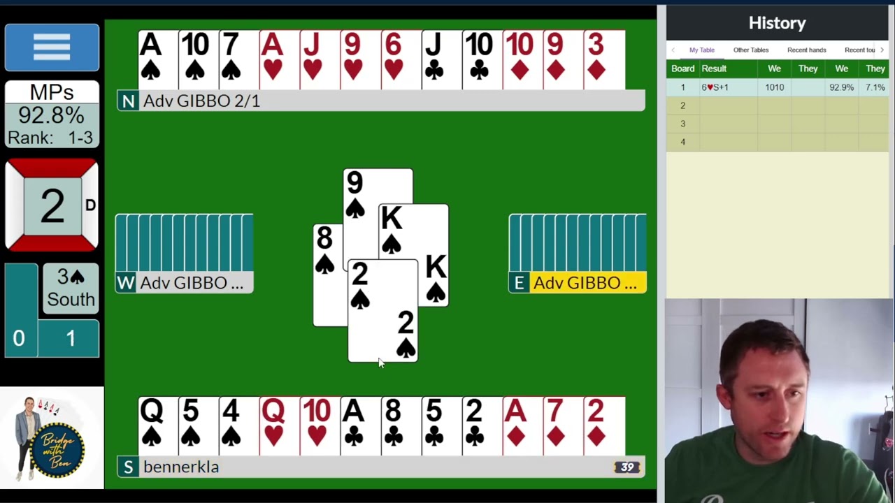 BBO Instant Tournament - 4 boards, MPs