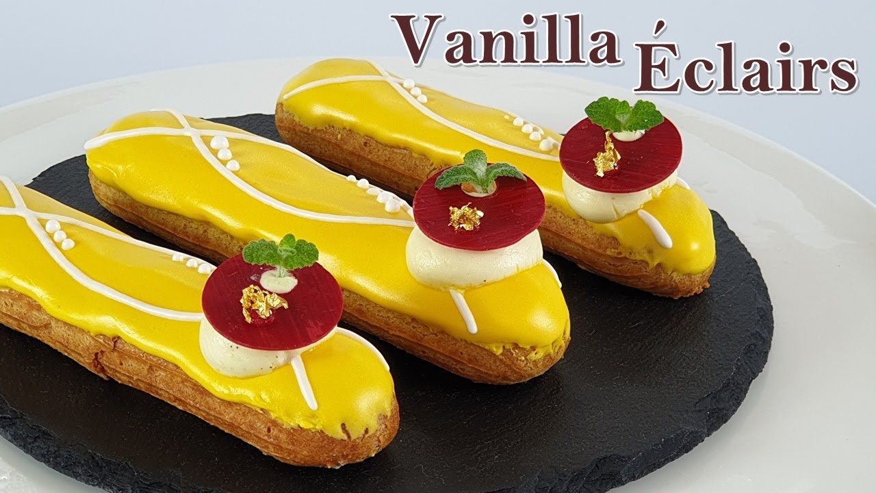 정말 맛있는 연유 바닐라 에끌레어 만들기/에끌레르/how to make vanilla eclair recipe/エジレル/エディレア
