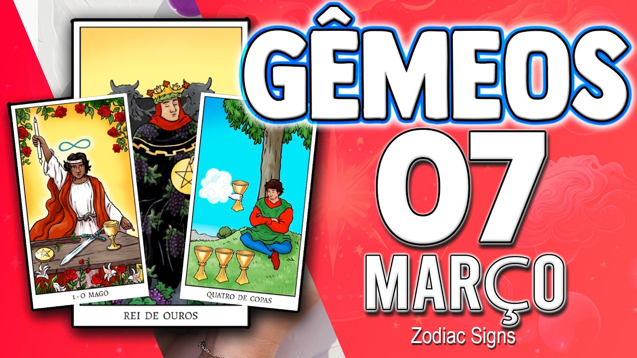 gêmeos ♊ 🎁 𝐄𝐒𝐒𝐀 𝐏𝐄𝐒𝐒𝐎𝐀 𝐕𝐀𝐈 𝐓𝐄 𝐃𝐀𝐑 𝐔𝐌𝐀 𝐍𝐎𝐕𝐈𝐃𝐀𝐃𝐄 👶 7  MARÇO 2026| HORÓSCOPO DE HOJE 🔮 HOROSCOPO DIÁRIO