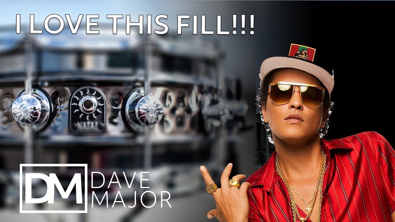 My FAVOURITE Bruno Mars fill - FREE DRUM LESSON