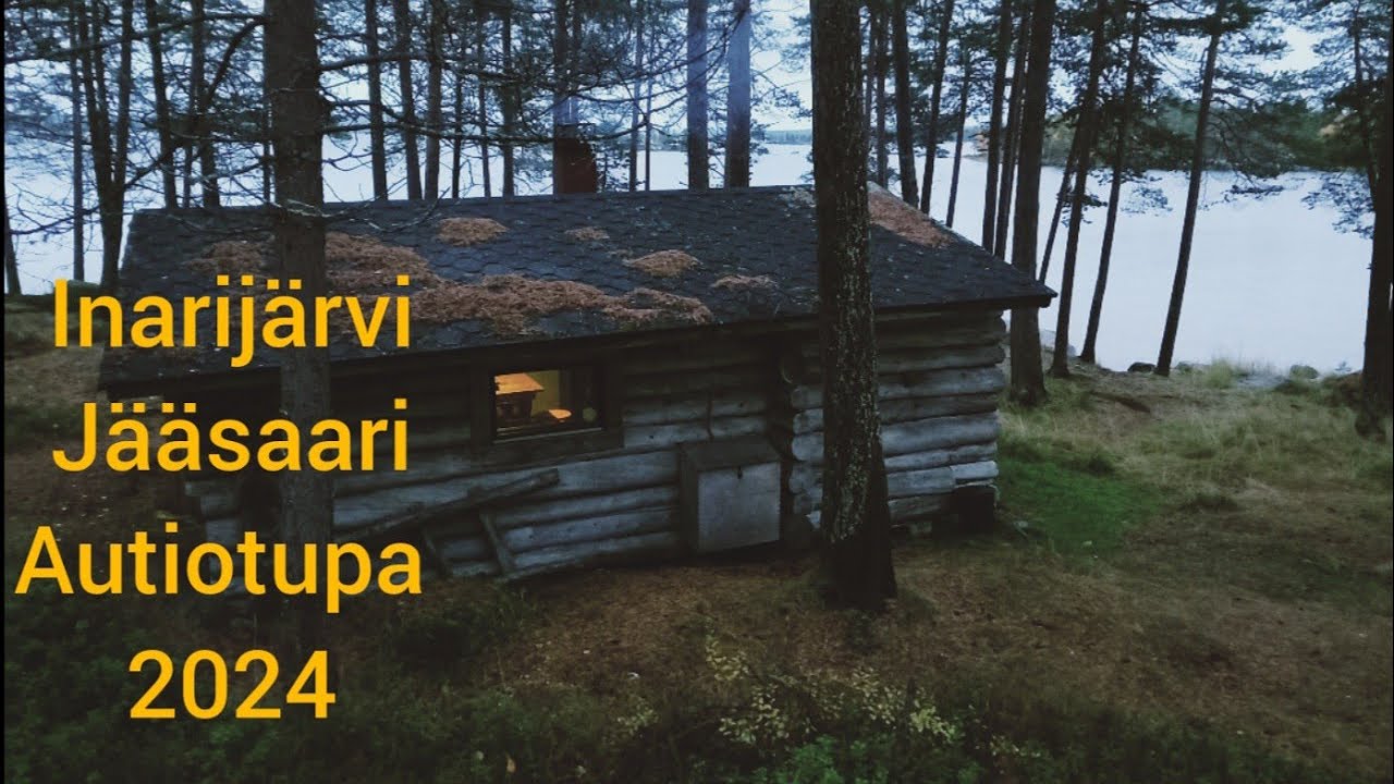 Inarij&auml;rvi, J&auml;&auml;saaren autiotupa 2024