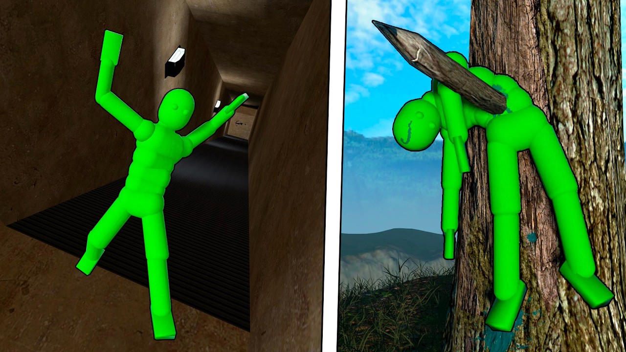 NPC Ragdolls VS Gravity! Epic Fails Compilation #26