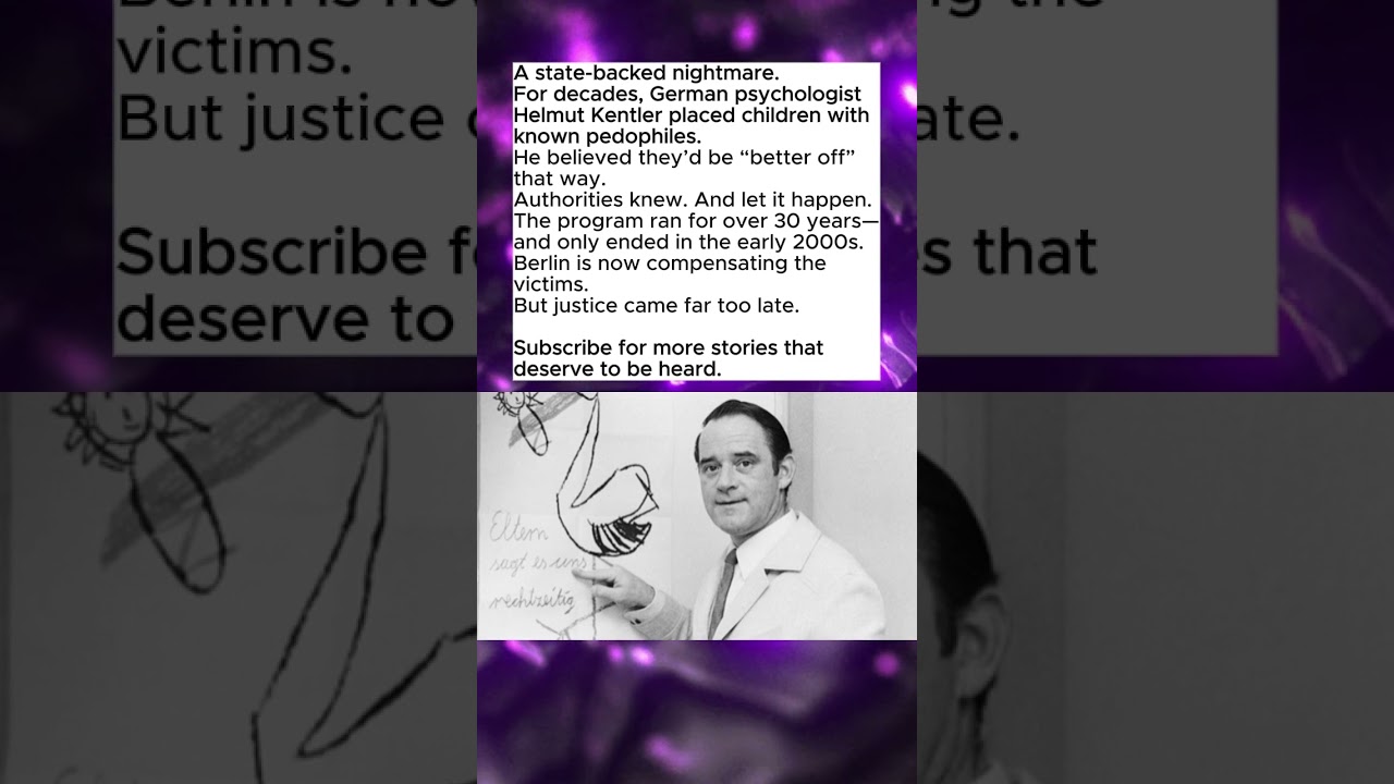 Helmut Kentler&rsquo;s &ldquo;Experiment&rdquo; Was Abuse