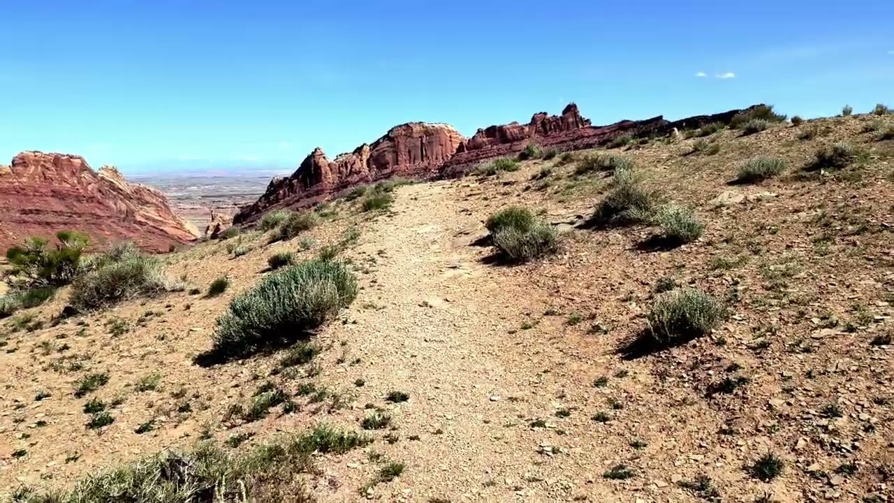 Walkout above I-70 in Utah