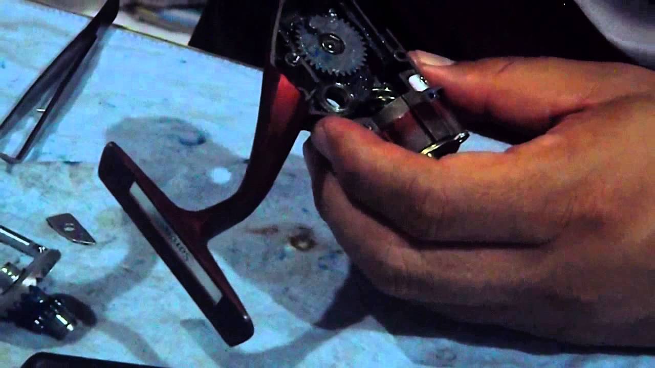 Assembling an Abu Garcia Soron SX40 - reel body