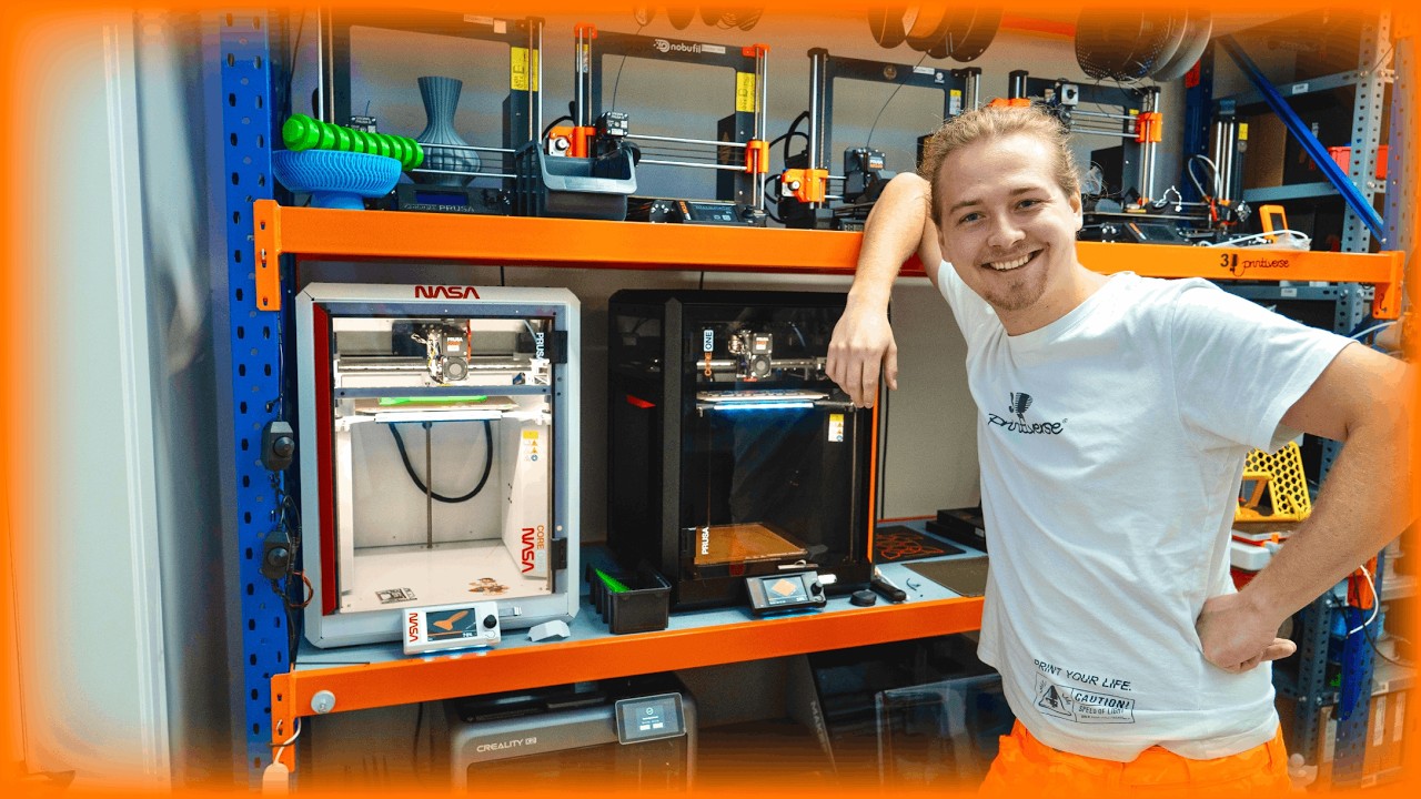 Dieses 3D-Druck-Studio sprengt jedes Hobby-Setup | Komplett-Tour / SU