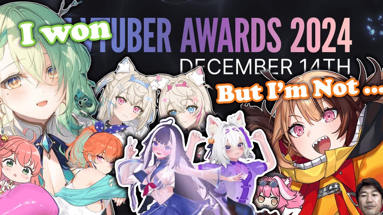 All Hololive Winner REACTIONS from the VTUBER AWARDS 2024【Clip Compilation】