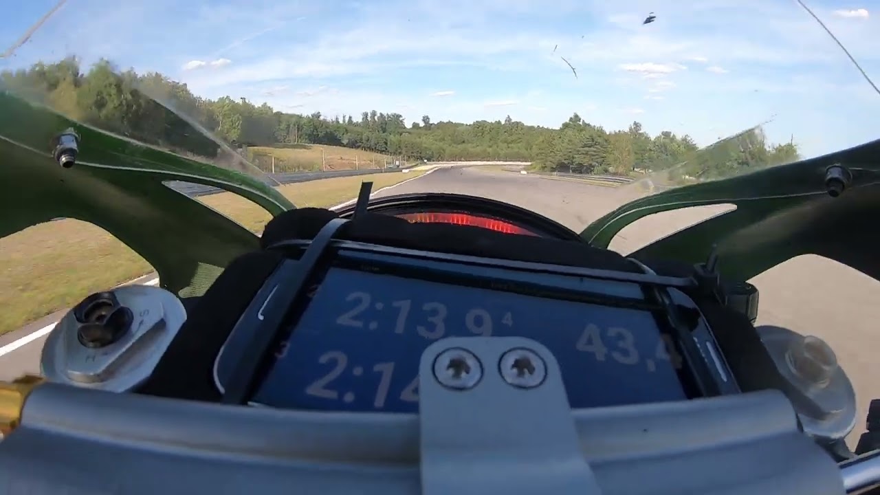 Kawasaki ZX10R Brno Onboard - Kurek (RAW) | Best: 2,13,4