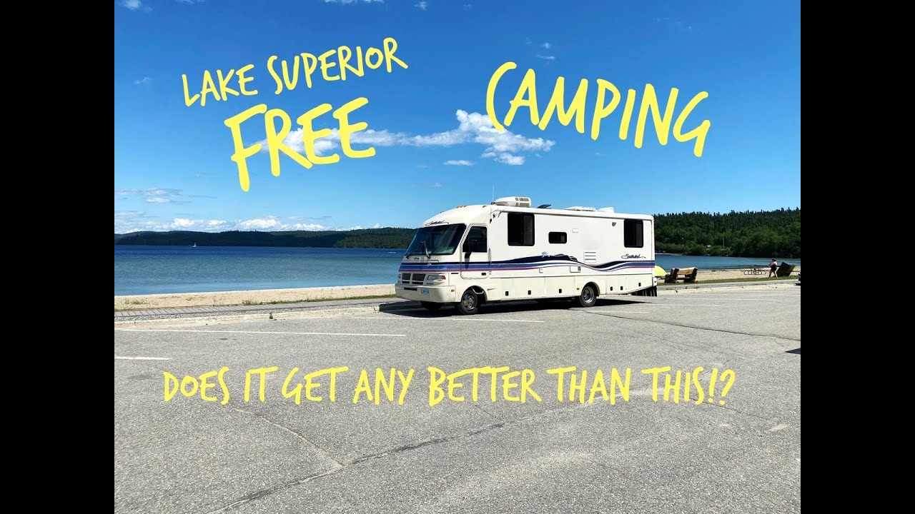 Back at LAKE SUPERIOR || Sandy Beach Wawa Ontario || BEAUTIFUL Views
