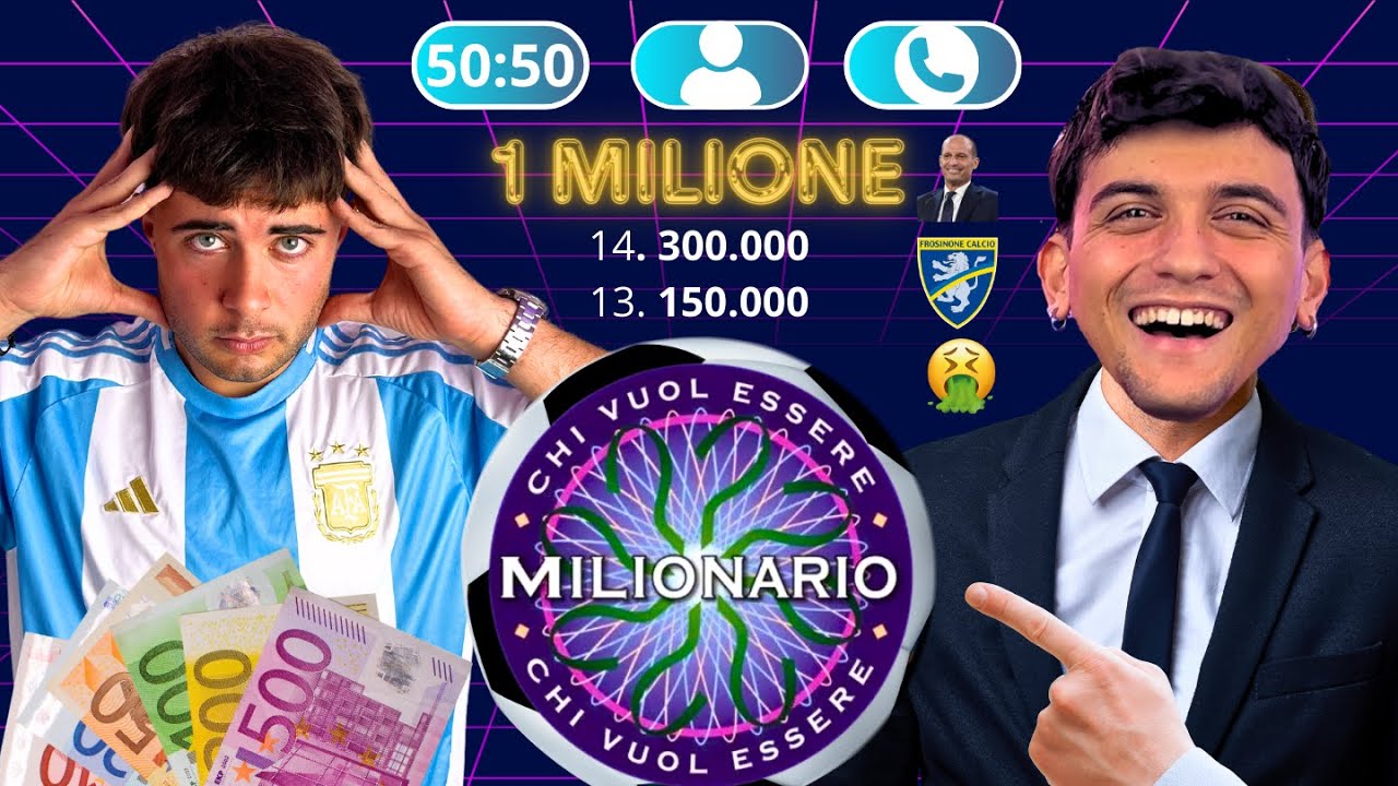 💶 CHI VUOLE ESSERE MILIONARIO? - CALCIO EDITION! ⚽️