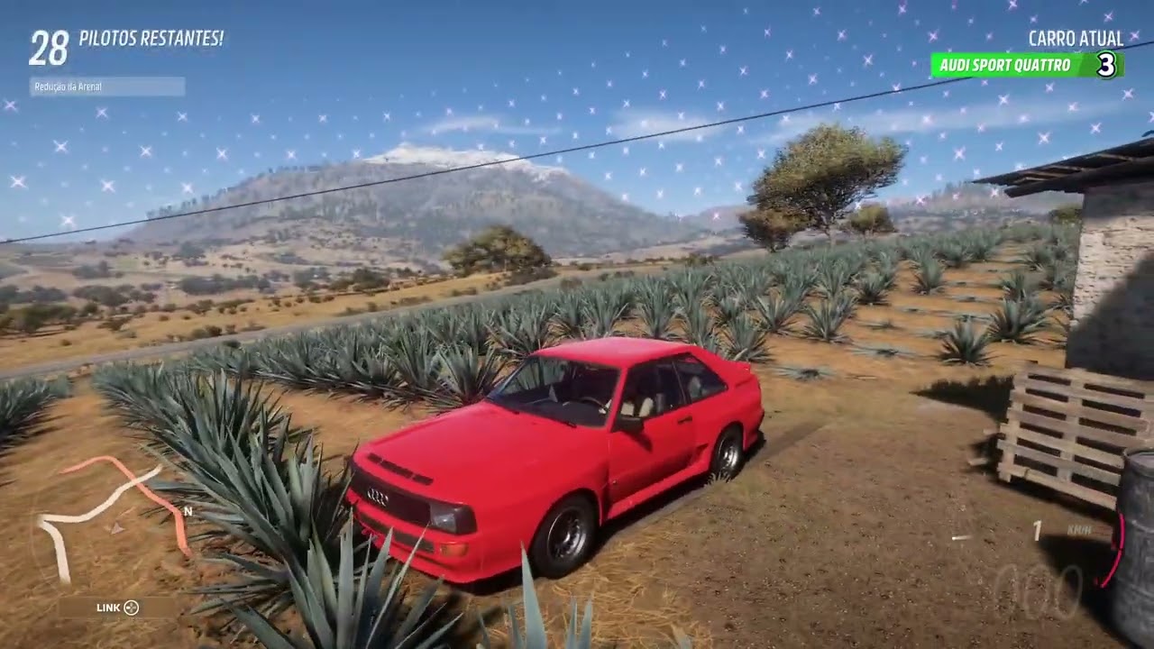 Sr Palpiteiro vencendo um comédia na final Forza Horizon 5 - Eliminator